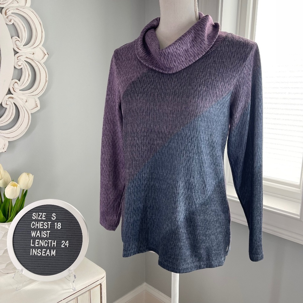 Christopher & Banks Cowl Neck Shirt Size PS